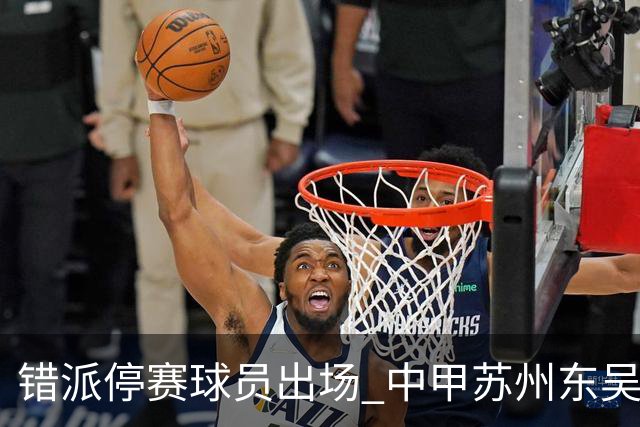 错派停赛球员出场 中甲苏州东吴被判以0比3告负